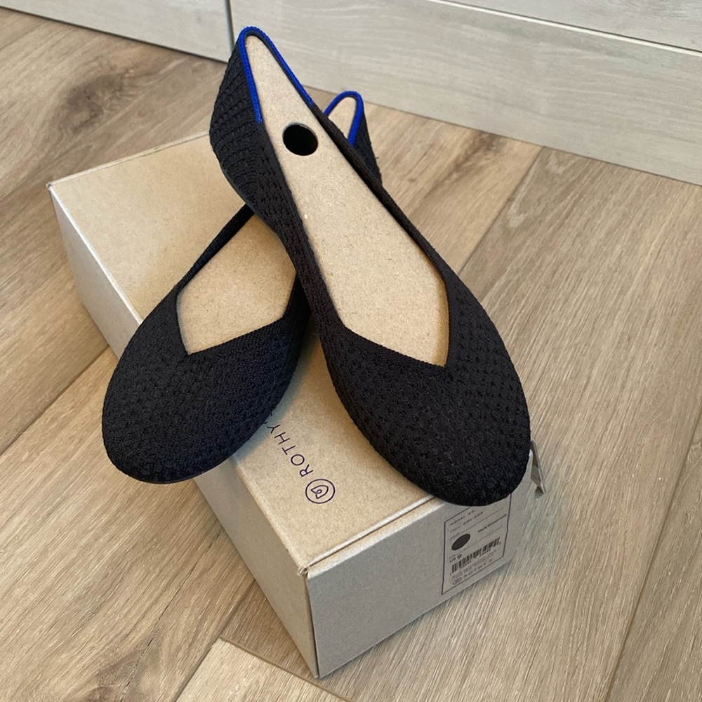 Rothy's Women's Black Flats